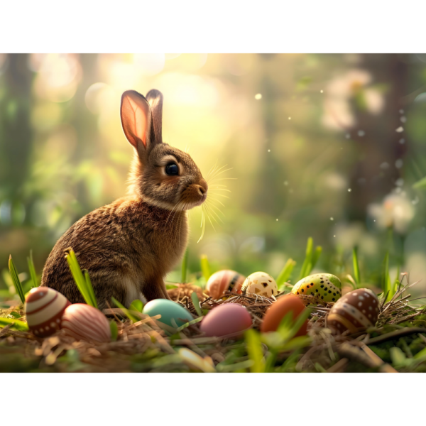 raxxa Premium-Tischset: Osterhase Zauberpfote – Image 2