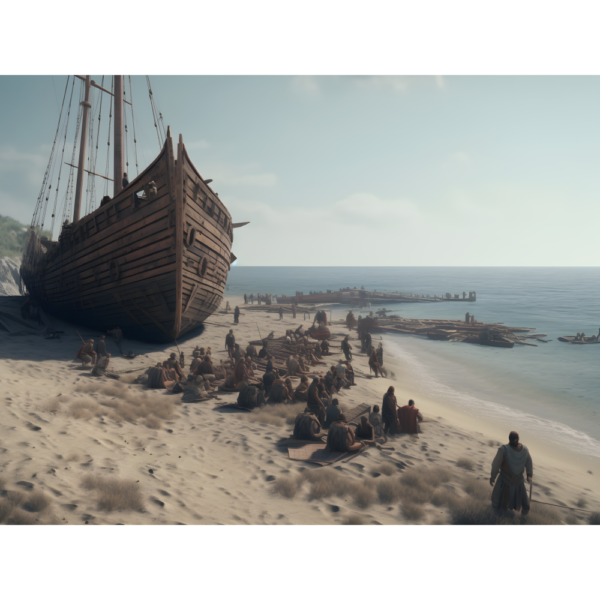 raxxa Premium-Tischset: Pirates Stranded – Bild 2