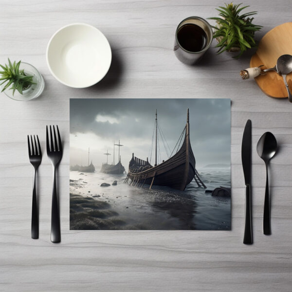 raxxa Premium-Tischset: Vikings ships - immagine 4