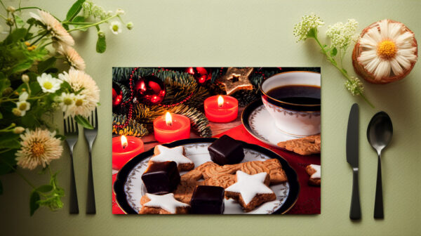 raxxa Premium-Tischset: Adventskaffee – Image 6