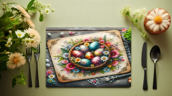 raxxa Premium-Tischset: stilvolles Tischset Ostern #1 - Imagen 5