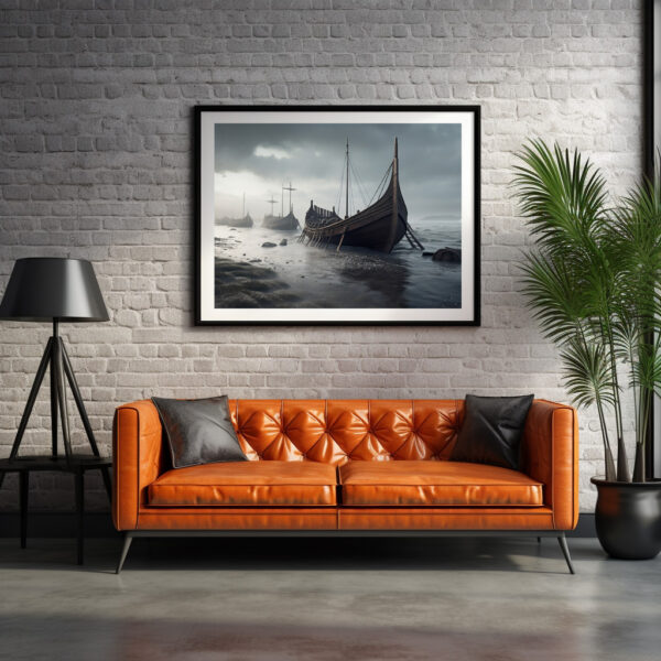 Poster: Vikings ships – Image 2