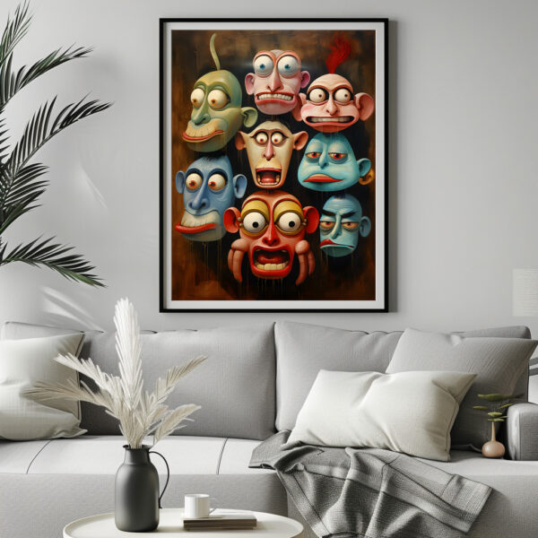 Poster: Whimsical Monkeys 1 - Imagen 3