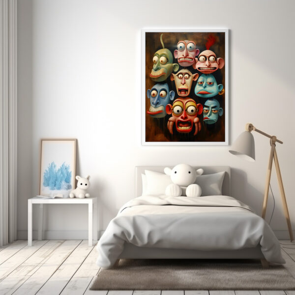 Poster: Whimsical Monkeys 1 - Imagen 4