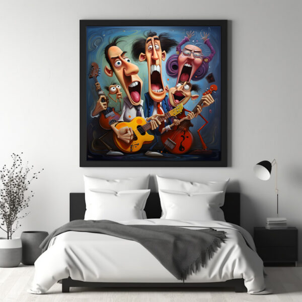 Poster: Whimsical Hard Rock Band 2 - Imagen 3