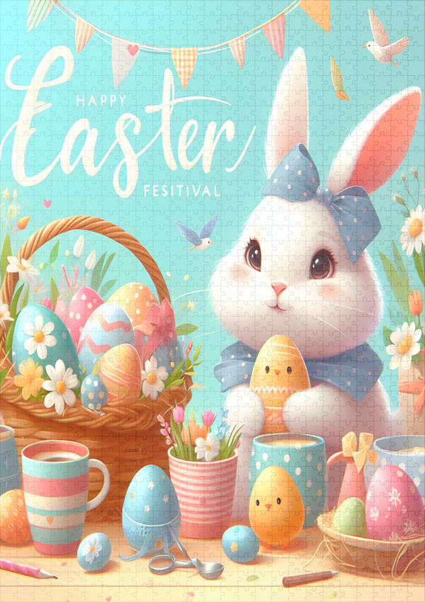 raxxa Premium-Puzzle: Happy Easter #4 - Imagen 2