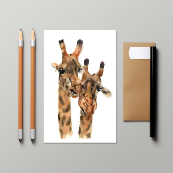 raxxa Postkarte: Giraffes