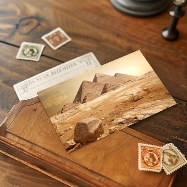 raxxa Postkarte: Pyramiede in sand – Bild 4