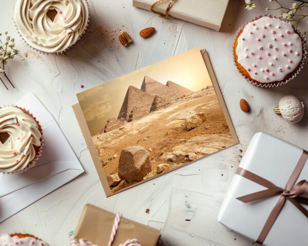 raxxa Postkarte: Pyramiede in sand – Bild 5