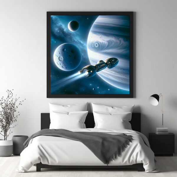 Poster: Gas Giant Visit - immagine 2