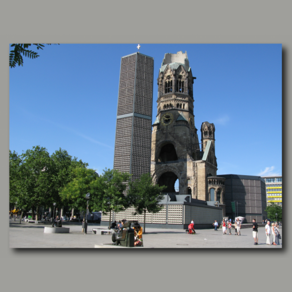 Poster: Gedächtniskirche in Berlin