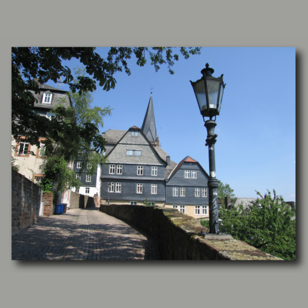 Poster: Ritterstraße in Marburg