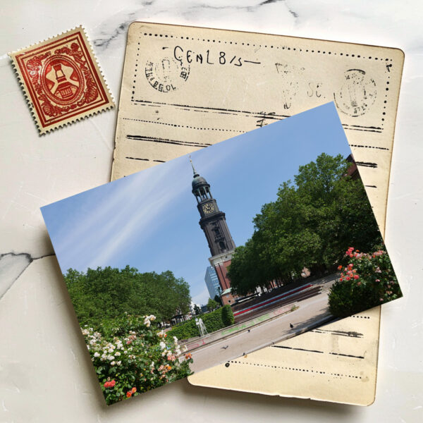 raxxa Postkarte: Hamburger Michel