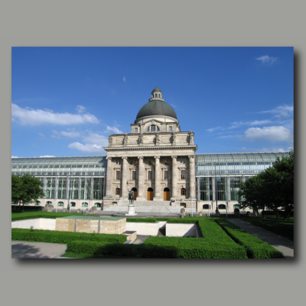 Poster: Bavarian State Chancellery in Munich