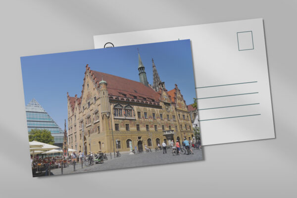 raxxa Postkarte: Rathaus Ulm