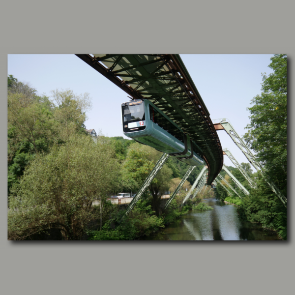 Poster: Schwebebahn in Wuppertal