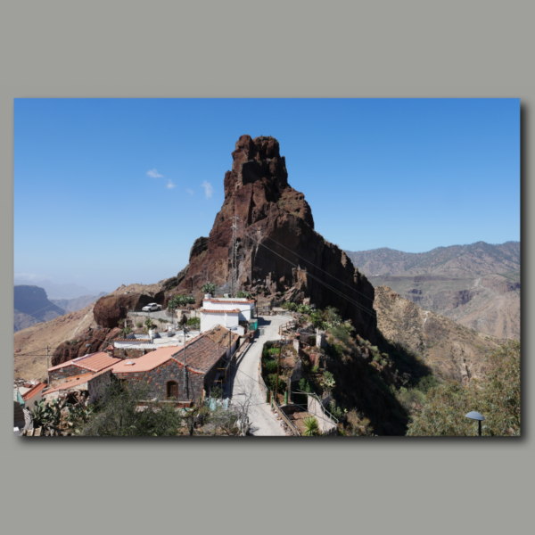 Poster: Gran Canaria su El Roque vicino a Tejeda