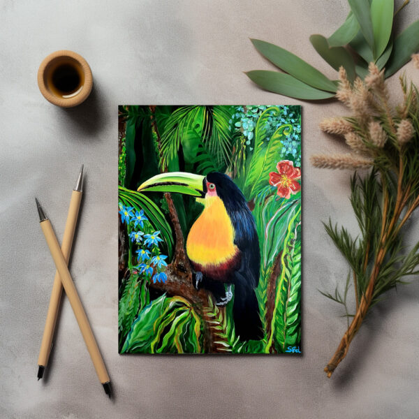 raxxa Postkarte: Jungle tucan