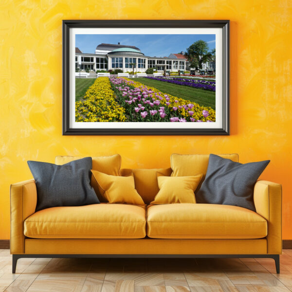 Poster: Blumen und Kurhaus in Bad Salzuflen - immagine 3