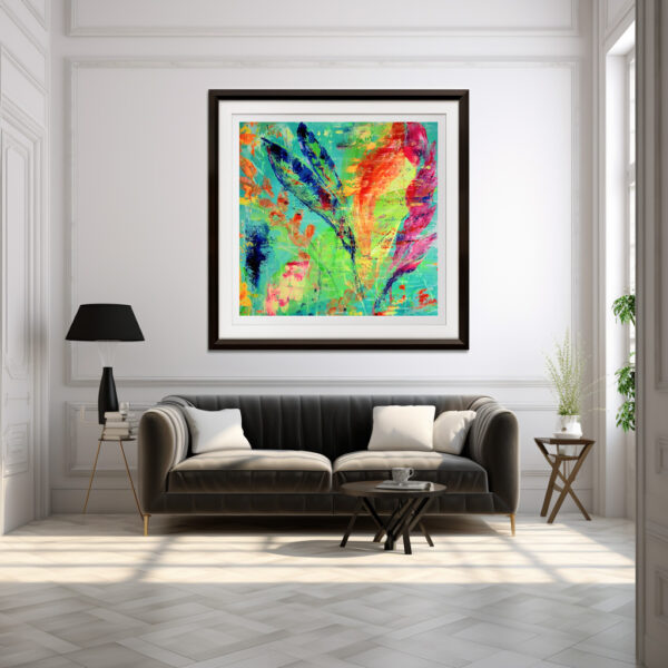 Poster: Abstract leaves – Bild 3