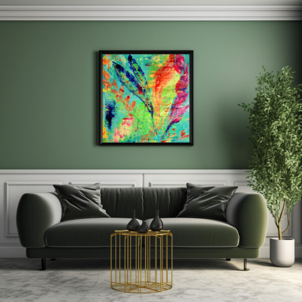 Poster: Abstract leaves – Bild 4