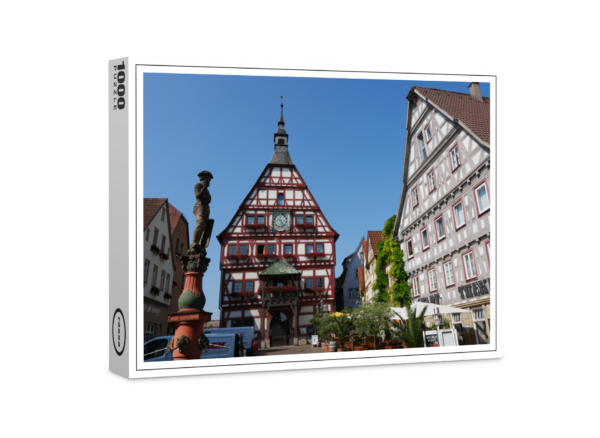 raxxa Premium-Puzzle: Besigheim Rathaus