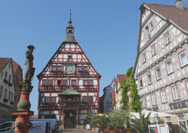 raxxa Premium-Puzzle: Besigheim Rathaus – Bild 2