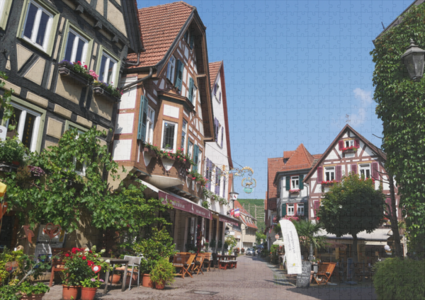 raxxa Premium-Puzzle: Kirchstraße Besigheim - Imagen 2