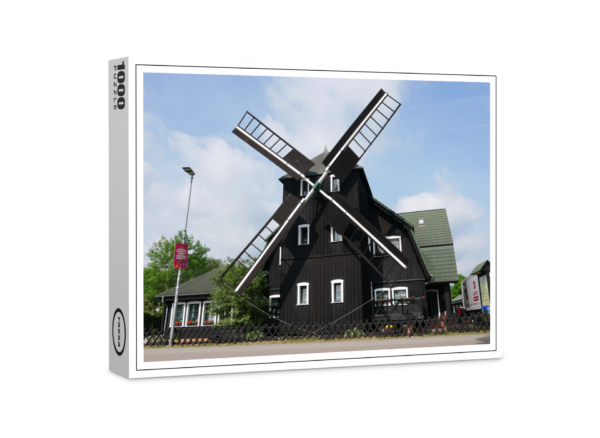 raxxa Premium-Puzzle: Windmühle Spreewald Burg