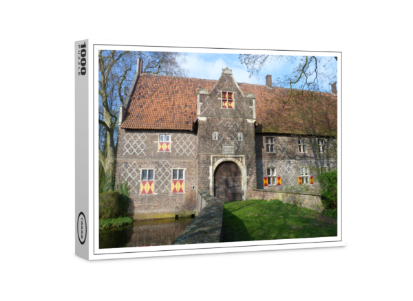 raxxa Premium jigsaw puzzle: moated castle Haus Steinfurt in Drensteinfurt