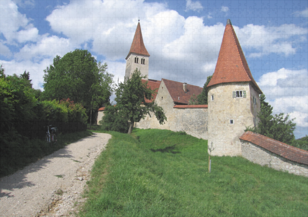 raxxa Premium-Puzzle: Mittelalerliche Stadtmauer Greding - immagine 2