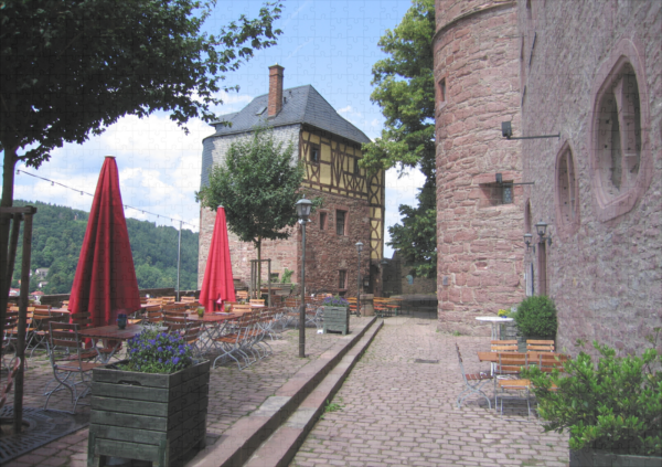 raxxa Premium-Puzzle: Burg Wertheim – Image 2