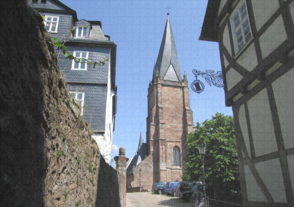 raxxa Premium-Puzzle: Kirche St. Marien in Marburg - Image 2