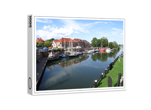 raxxa Premium-Puzzle: Sielhafen Hooksiel Ostfriesland Nordsee