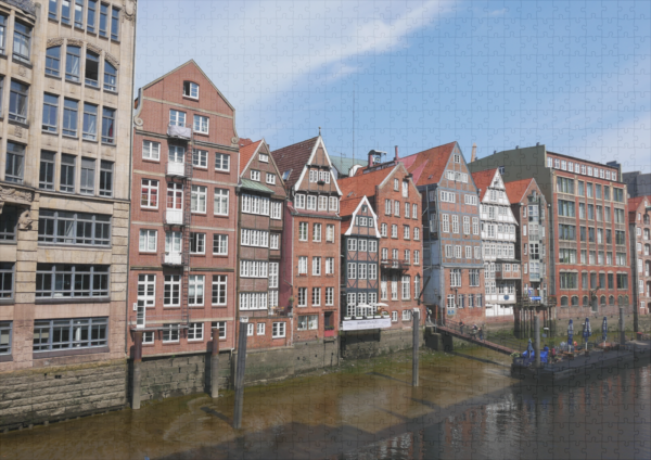 raxxa Premium-Puzzle: Nikolaifleet in Hamburg - immagine 2