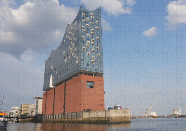 raxxa Premium-Puzzle: Elbphilharmonie Hamburg - Imagen 2