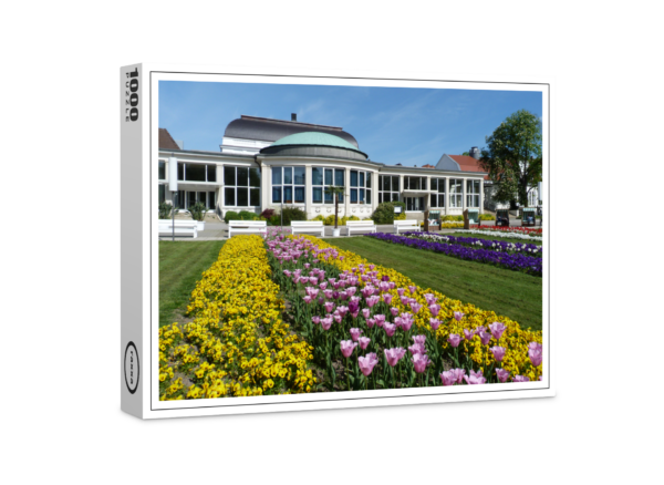 raxxa Premium Puzzle: Flowers and spa house in Bad Salzuflen