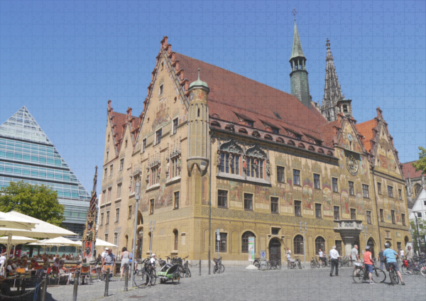 raxxa Premium-Puzzle: Rathaus Ulm - immagine 2