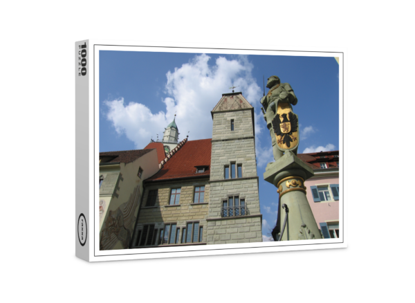 raxxa Premium-Puzzle: Rathaus Kaiserbrunnen Überlingen