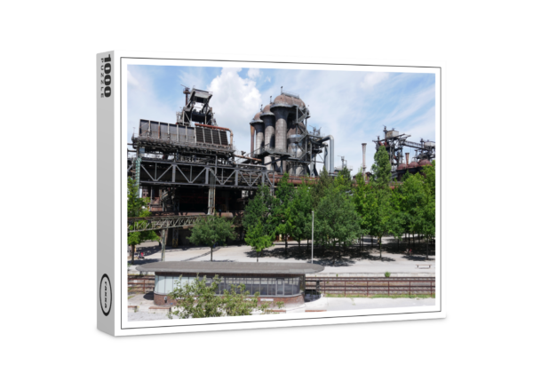 raxxa Premium-Puzzle: Industriedenkmal in Duisburg im Landschaftspark Nord