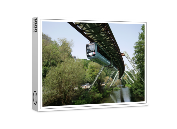 raxxa Premium-Puzzle: Schwebebahn in Wuppertal