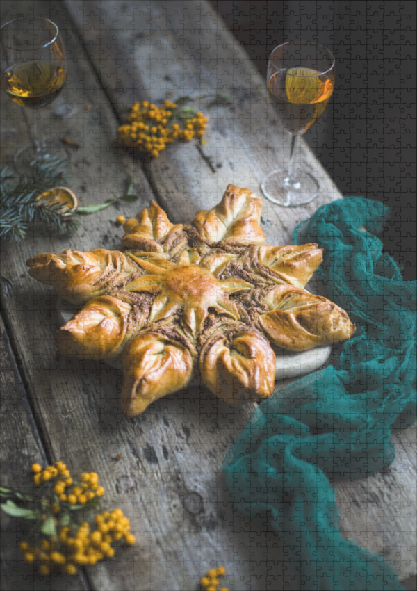 raxxa Premium-Puzzle: Christmas cinnamon star cake - Image 2