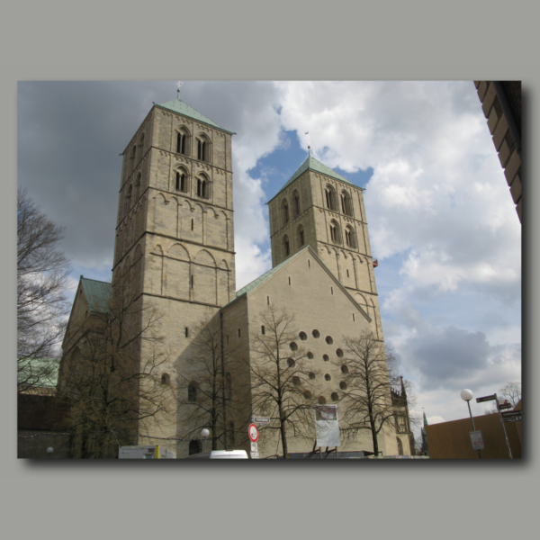 Poster: Dom Stadt Münster in Westfalen