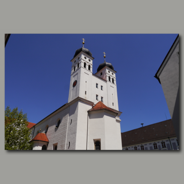 Poster: Hofkirche in Günzburg