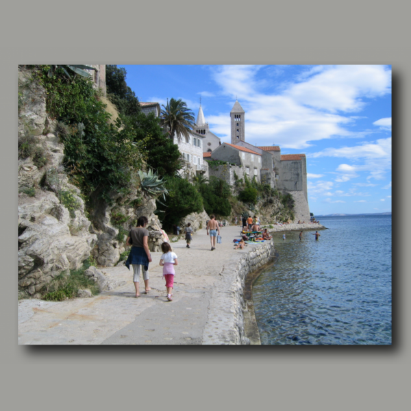 Poster: Insel Rab in Kroatien