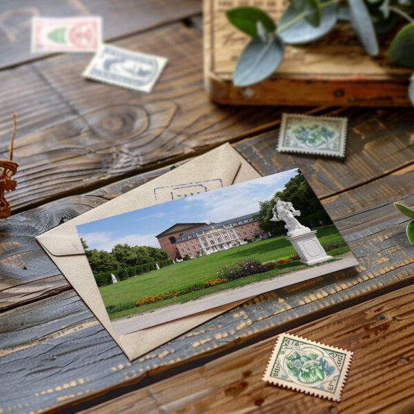 raxxa Postkarte: Barockgarten Palaisgarten Trier