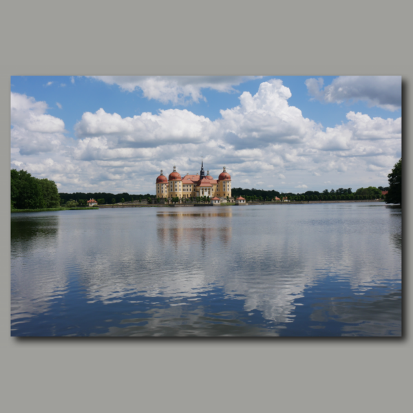 Poster: Schloss Moritzburg in Sachsen