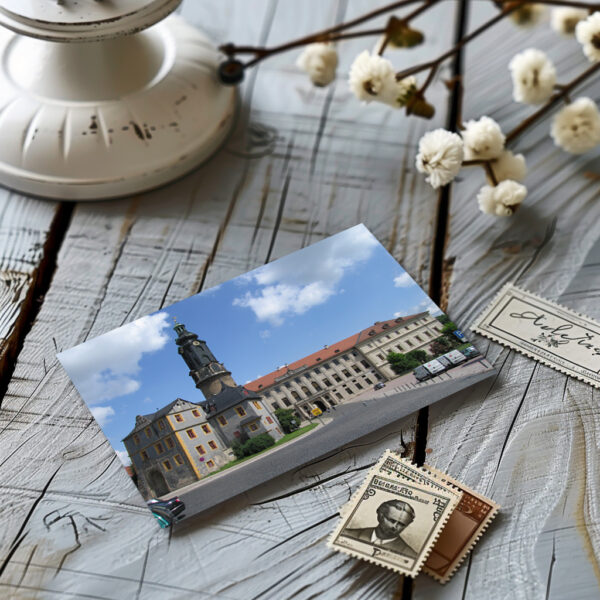 raxxa Postkarte: Schloss in Weimar