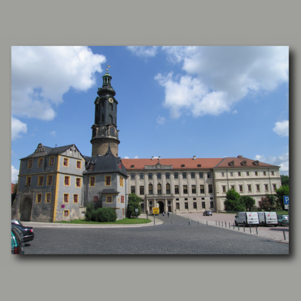 Poster: Schloss in Weimar