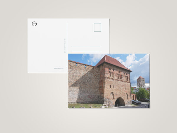 raxxa Postkarte: Rostock Stadtmauer Kuhtor